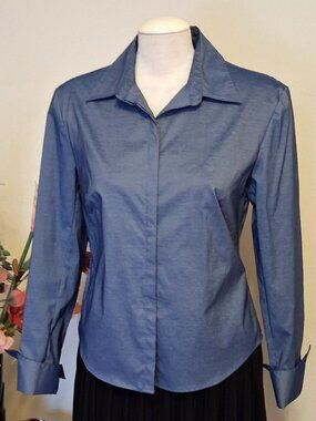 NWOT mac & jac Women’s Luxury Blouse Long Sleeve Top Spring Summer Fall Tops 8